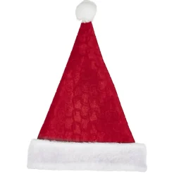 Bonnet de Noël en velours-Gifi Outlet