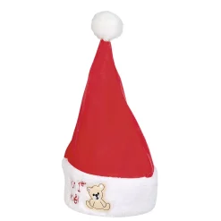Bonnet de Noël enfant Mon premier Noël rouge blanc-Gifi Best