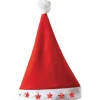 Bonnet de Noël lumineux motifs étoiles-Gifi