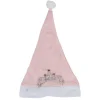 Bonnet de noël rose diadème lumineux-Gifi Clearance