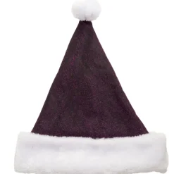 Bonnet de Noël violet pailleté-Gifi Online