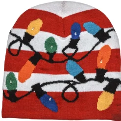 Bonnet guirlande de Noël 6 LED-Gifi Discount