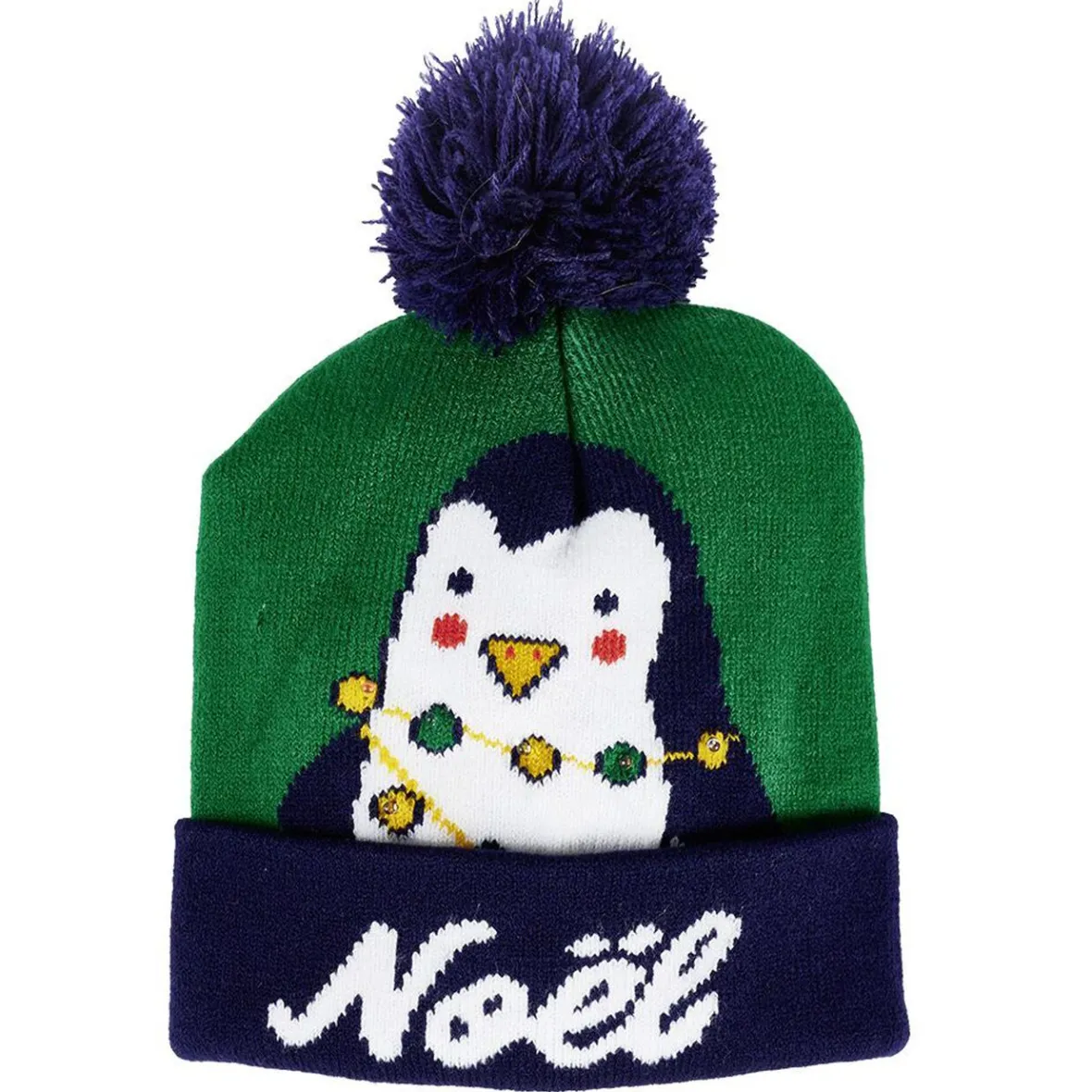 Bonnet lumineux de Noël enfant-Gifi New