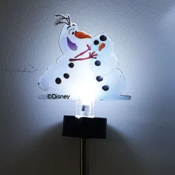 Borne solaire Olaf et un bonhomme de neige-Gifi
