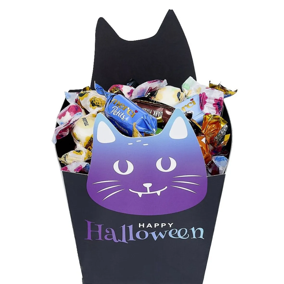 Boîte à bonbons Happy Halloween x6-Gifi Clearance