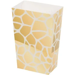 Boîte à bonbons motif tacheté girafe thème sauvage x4-Gifi Sale