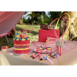 Boîte à bonbons ou pop corn Circus x 4-Gifi Online