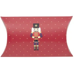 Boîte à cadeau Noël berlingot Tradition L14X10X3 cm-Gifi Hot