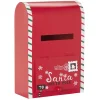 Boîte aux lettres de Noël en métal rouge-Gifi Clearance