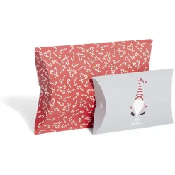 Boîte cadeau berlingot Noël motif sucre d'orge x2-Gifi Clearance