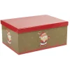 Boîte cadeau motif Père Noël modèle moyen-Gifi Clearance