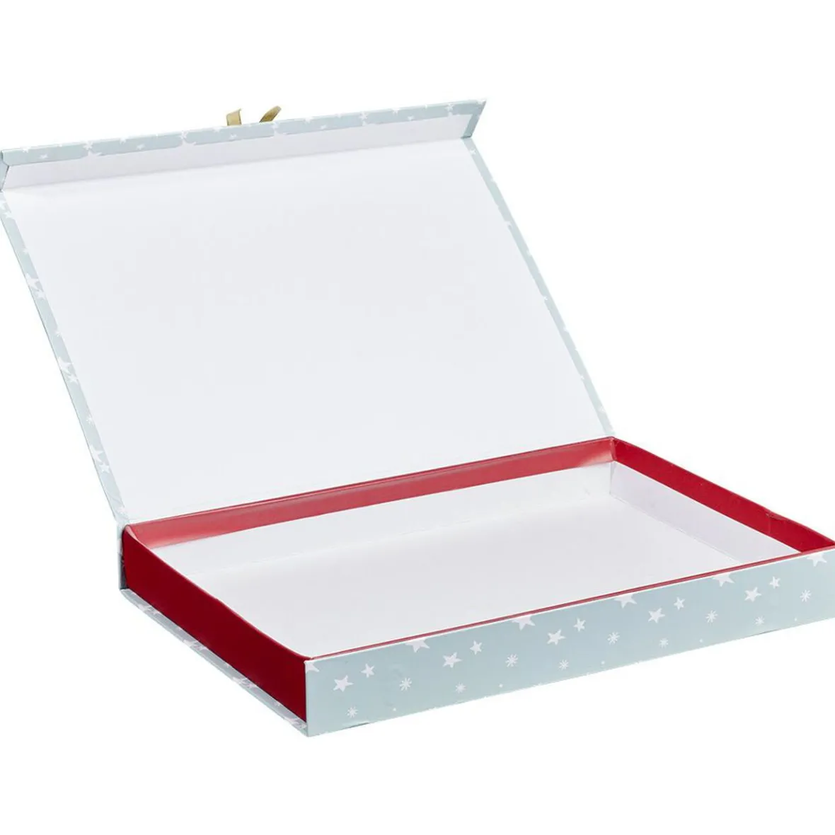 Boîte cadeau motif Père Noël Ours L.34,5 x l.24 x H.4 cm-Gifi Hot