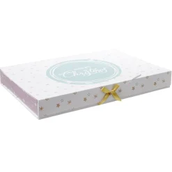 Boîte cadeau Noël Merry Christmas L.34,5 x l.24 x H.4 cm-Gifi Hot