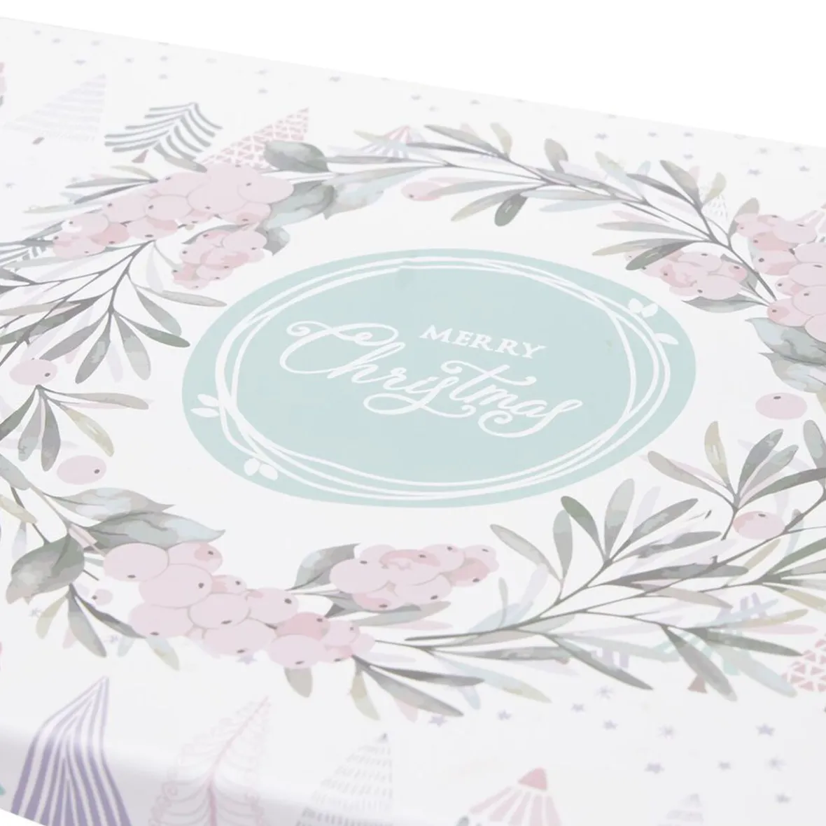 Boîte cadeau Noël Merry Christmas L.38,5 x l.17,5 x H.28 cm-Gifi Discount