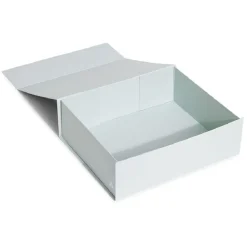 Boîte cadeau Noël pliable motif flocon iridescent-Gifi Best