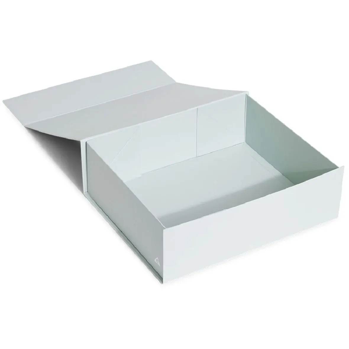 Boîte cadeau Noël pliable motif flocon iridescent-Gifi Best