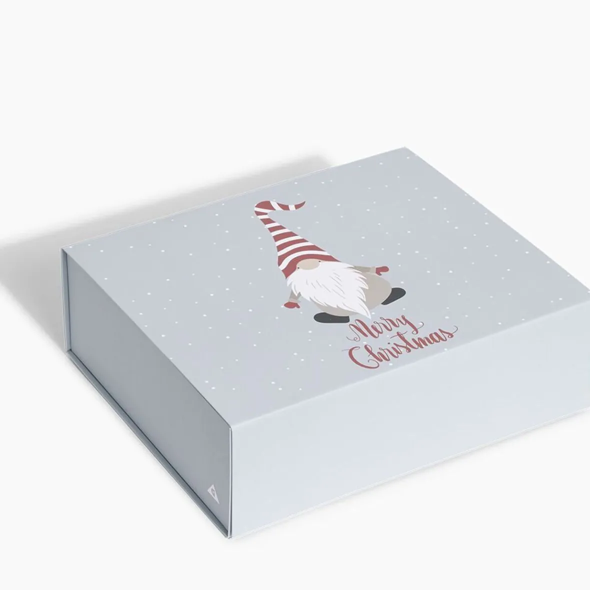 Boîte cadeau Noël pliable motif gnome-Gifi Online