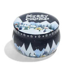 Boîte de Noël en fer Merry Christmas - 4 coloris-Gifi Best