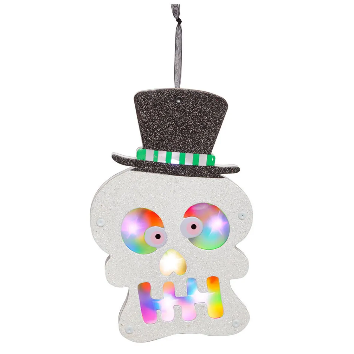 Boîte lumineuse Halloween crâne-Gifi