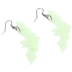Boucles d'oreilles phosphorescent Halloween-Gifi Hot