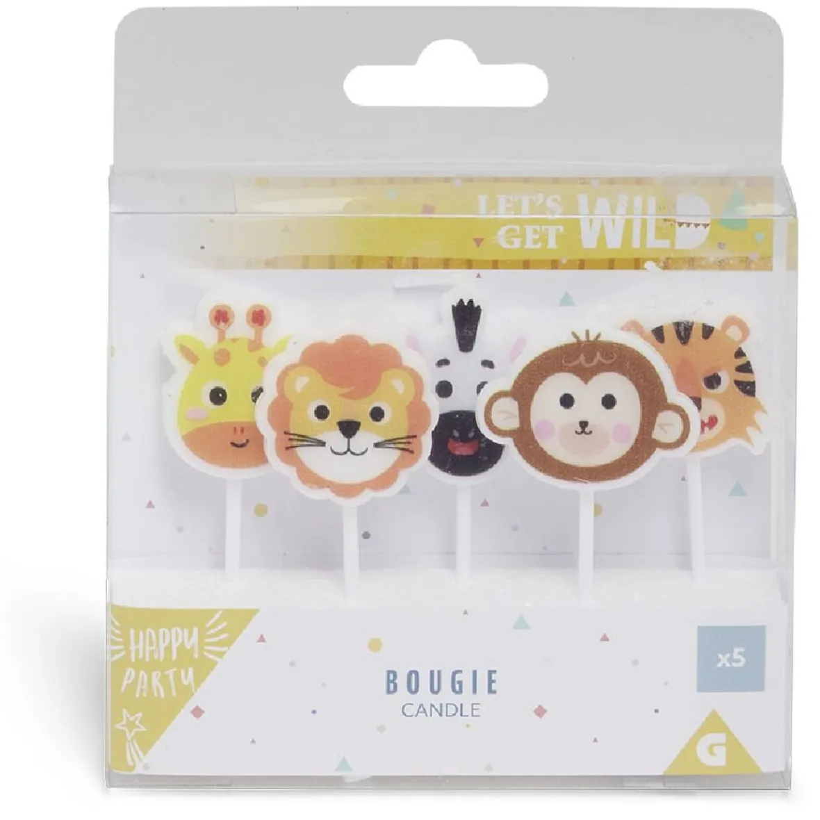 Bougie animal x5-Gifi