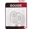Bougie anniversaire chiffre 60-Gifi Sale