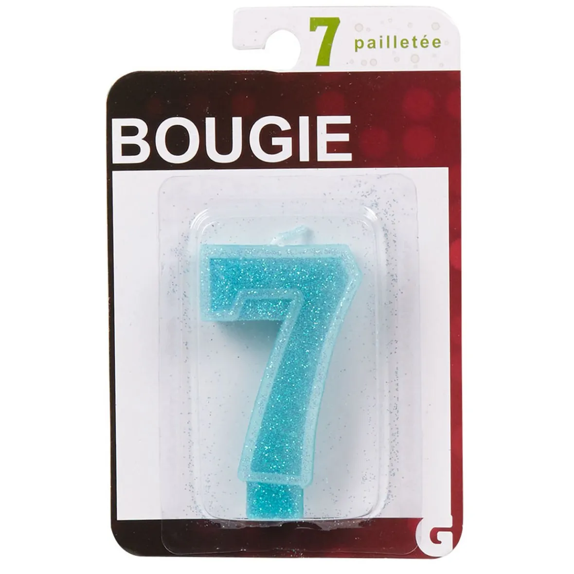 Bougie anniversaire chiffre 7-Gifi Sale