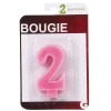 Bougie anniversaire chiffre 2-Gifi Sale