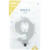 Bougie anniversaire chiffre 9 mat argenté-Gifi Outlet