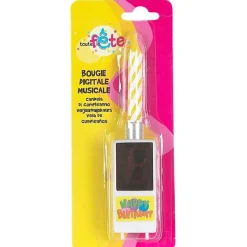 BOUGIE ANNIVERSAIRE DIGITALE-Gifi Discount