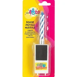 BOUGIE ANNIVERSAIRE DIGITALE-Gifi Discount