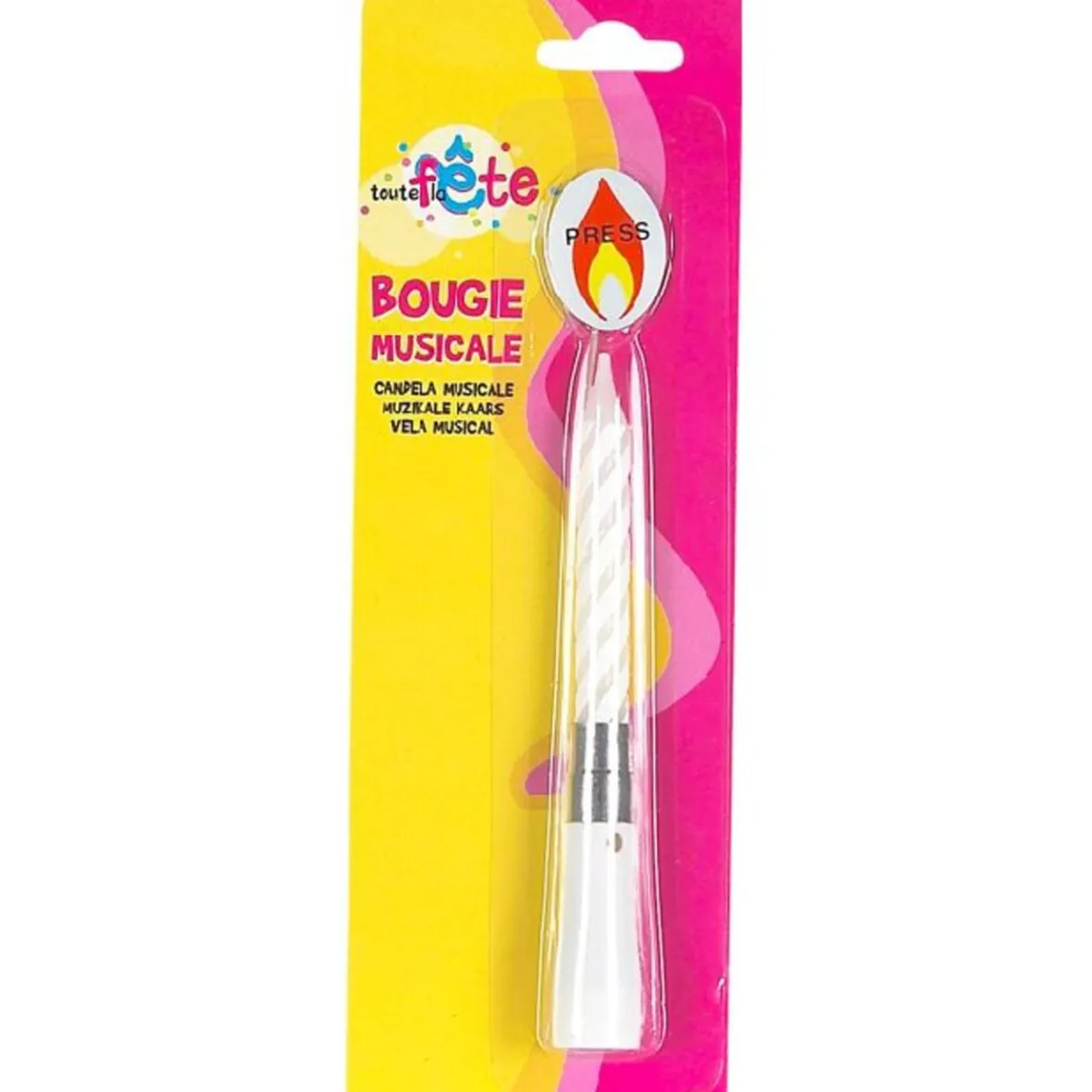 BOUGIE ANNIVERSAIRE MUSICALE-Gifi Discount