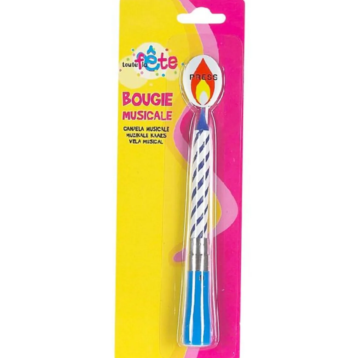 BOUGIE ANNIVERSAIRE MUSICALE-Gifi Discount