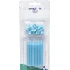 Bougie d'anniversaire bleu x12-Gifi Hot