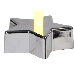 Bougie led étoile agentée-Gifi Discount