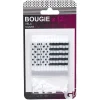 Bougie x12 avec support déco noir et blanc-Gifi Sale