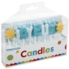 Bougies Joyeux anniversaire bleu-Gifi Best