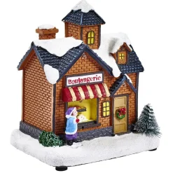 Boulangerie lumineuse Village de Noël-Gifi Online