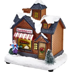 Boulangerie lumineuse Village de Noël-Gifi Online