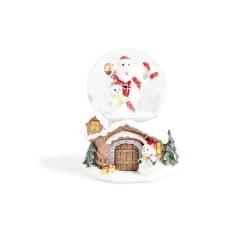 Boule à neige Noël Ø8,3xH10,5 cm - 4 modèles-Gifi Hot