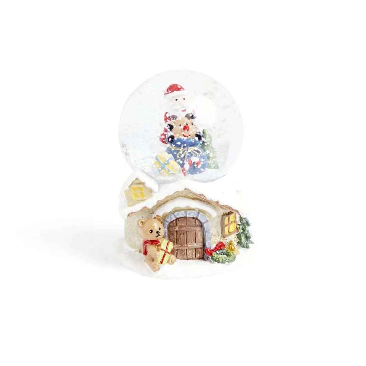 Boule à neige Noël Ø8,3xH10,5 cm - 4 modèles-Gifi Hot