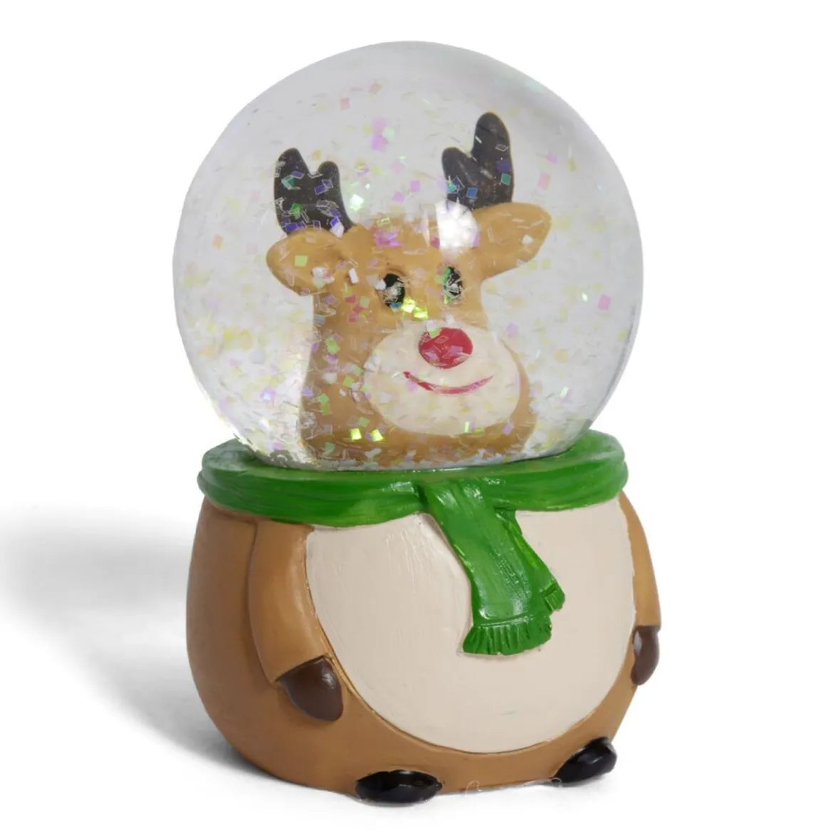 Boule à neige Noël Ø4,5xH7cm-Gifi