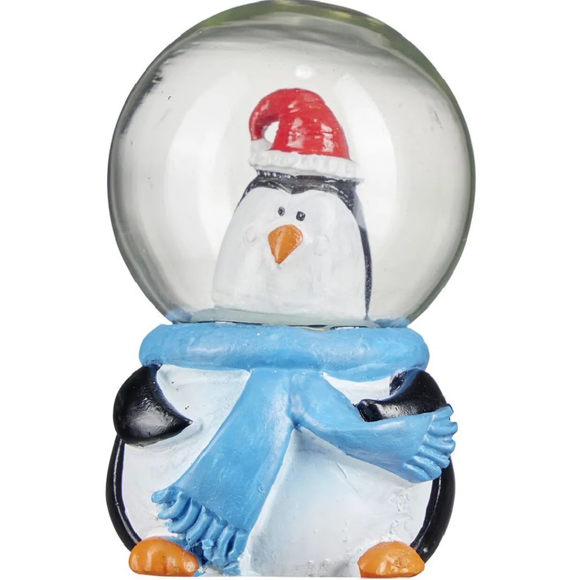 Boule à neige personnage de Noël Ø4,5xH7cm-Gifi Best