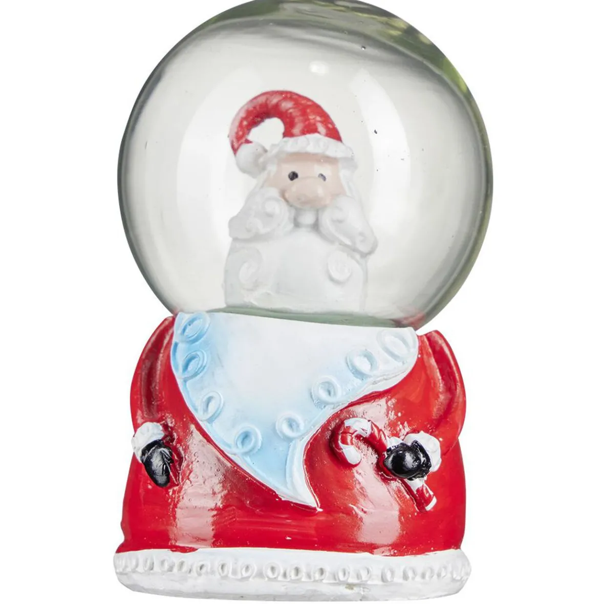 Boule à neige personnage de Noël Ø4,5xH7cm-Gifi Best