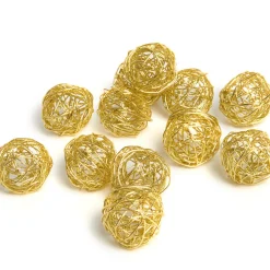 Boule décorative ivoire x12-Gifi Outlet