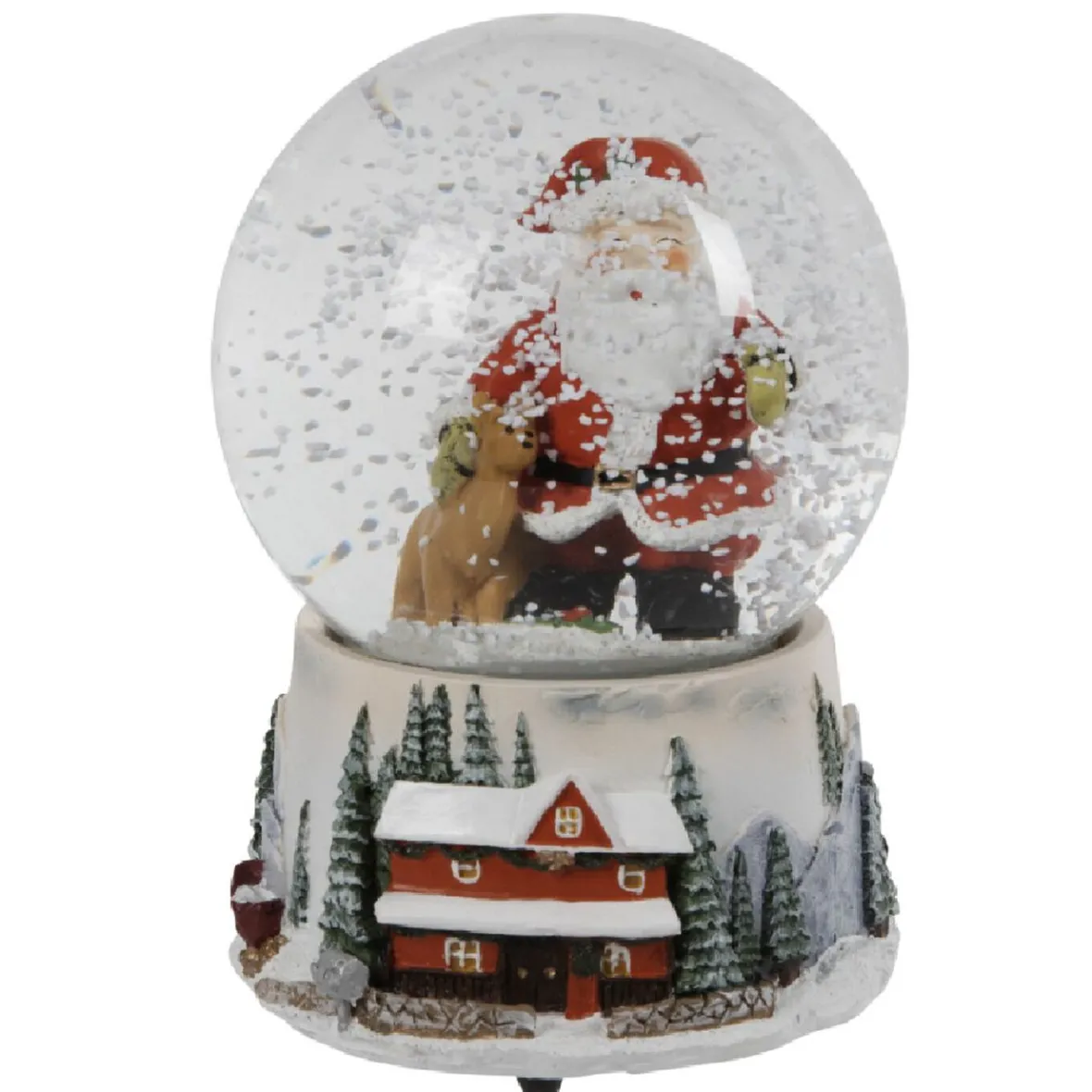 Boule de neige musicale en verre-Gifi Clearance