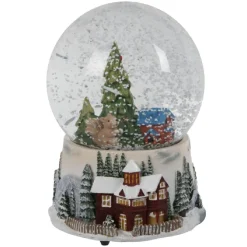 Boule de neige musicale en verre-Gifi Clearance