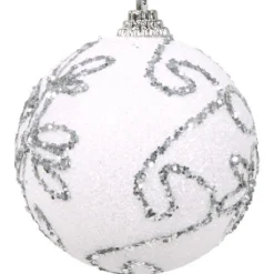 Boule de Noel blanche-Gifi Online