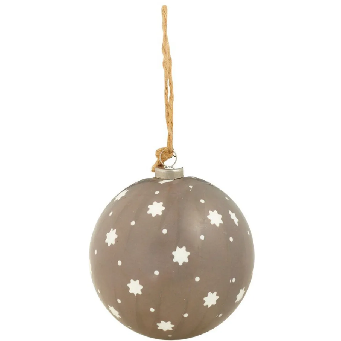 Boule de Noël à fleurs-Gifi Discount