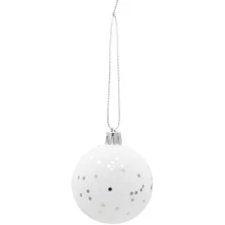 Boule de Noël à paillettes Ø6 cm-Gifi Clearance